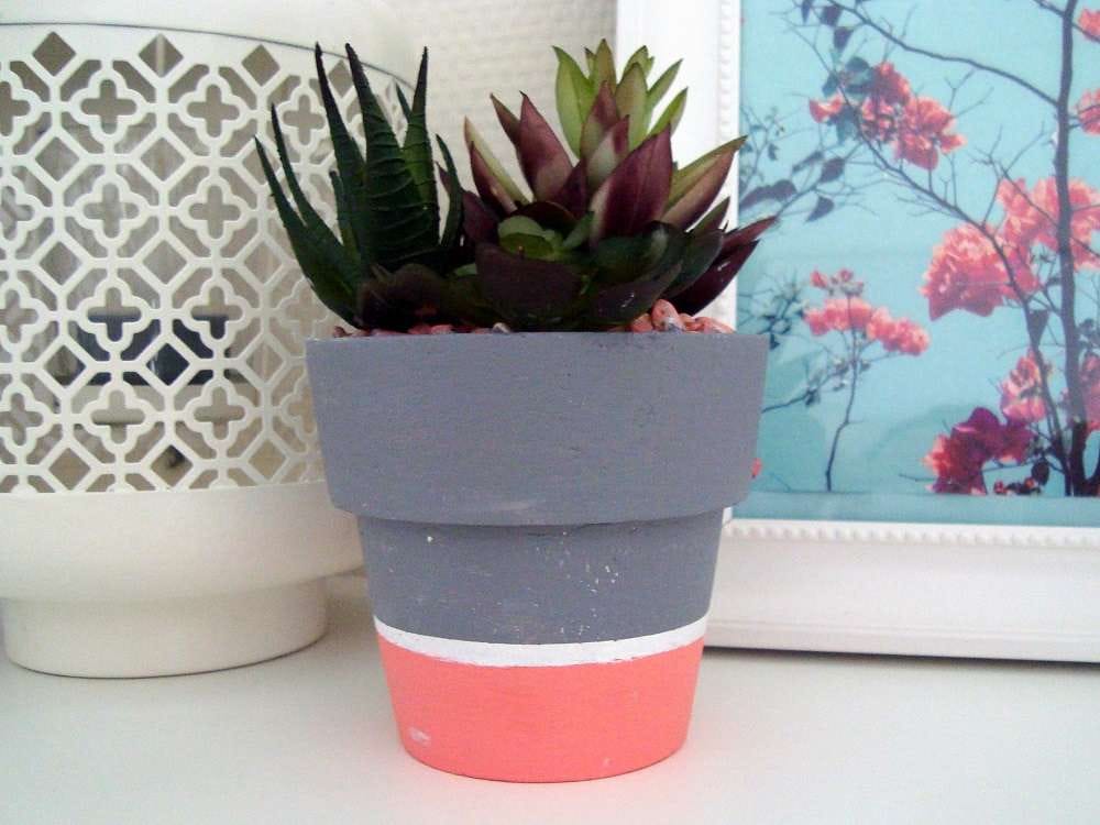 Diy bloem potje 1.7