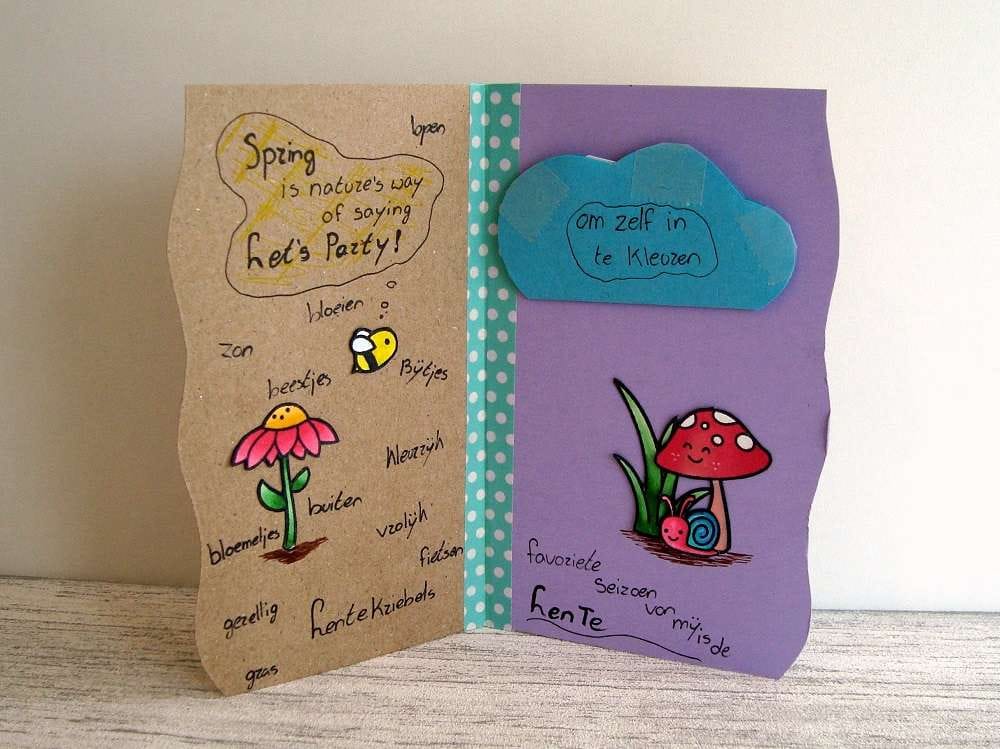 Outgoing snail mail #3 natuur 1.1