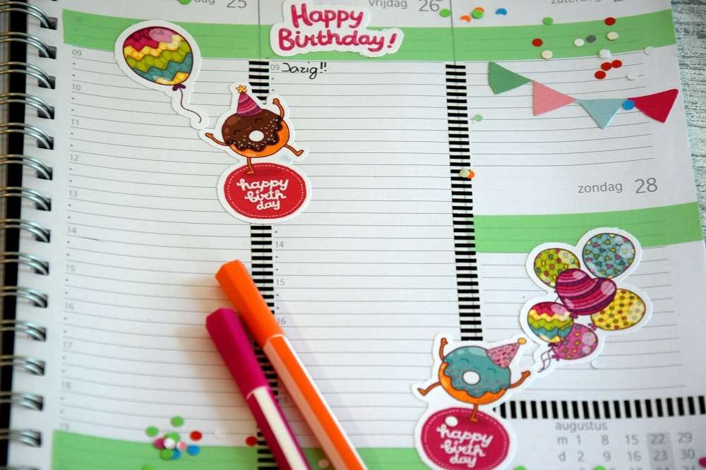 Plan with me, happy birthday 1.1