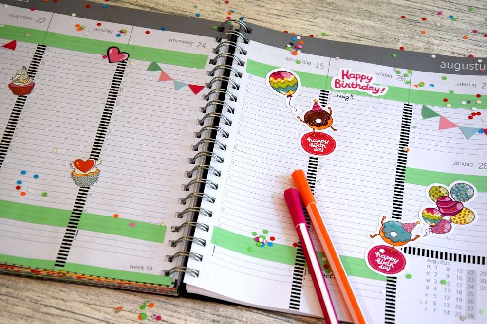 Plan with me, happy birthday 1.2